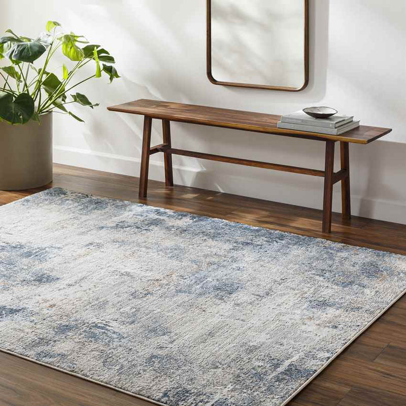 Grand Mound Modern Navy Area Rug