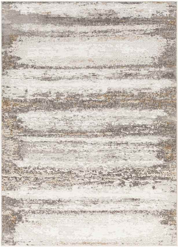 Gravity Modern Light Brown Area Rug