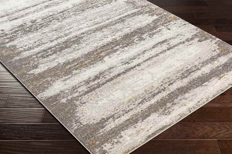 Gravity Modern Light Brown Area Rug