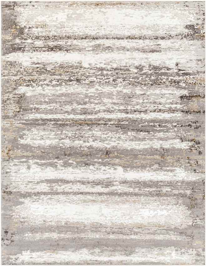 Gravity Modern Light Brown Area Rug