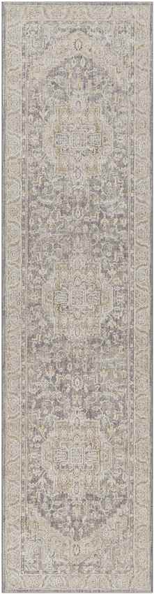 Varvara Traditional Light Gray Area Rug