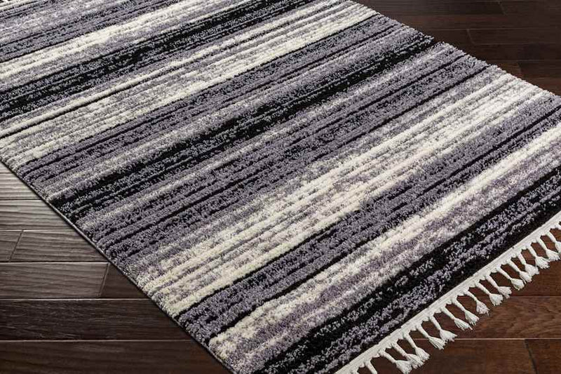 Vasilia Modern Charcoal Area Rug