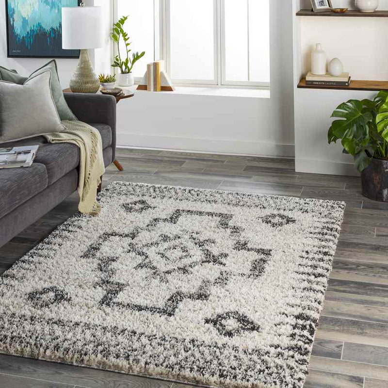 Hayesville Global Charcoal Area Rug