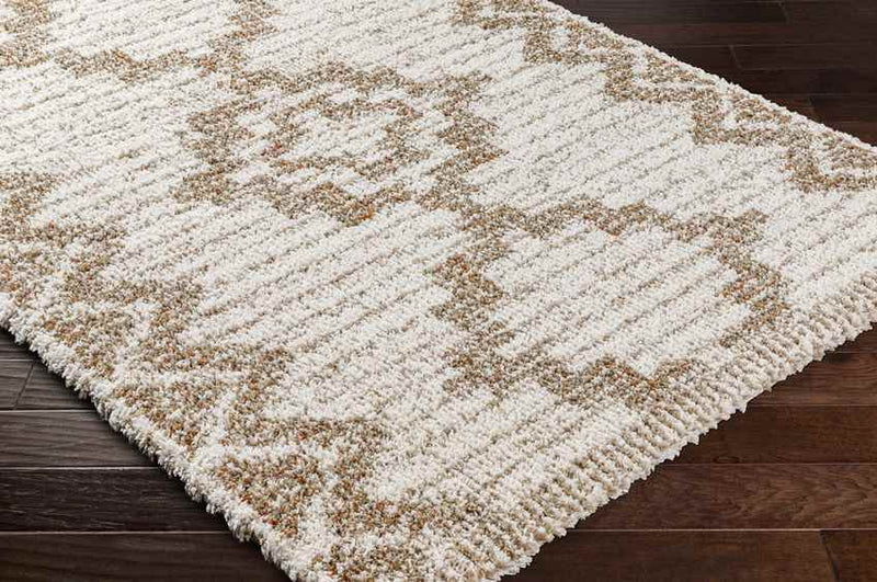 Hiawatha Global Beige Area Rug