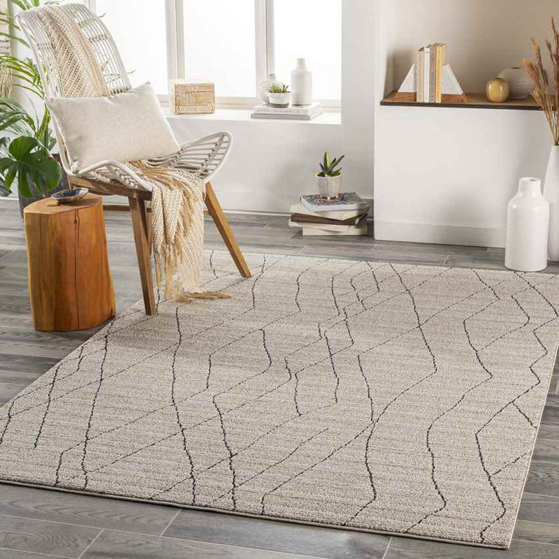 Zygi Global Beige Area Rug