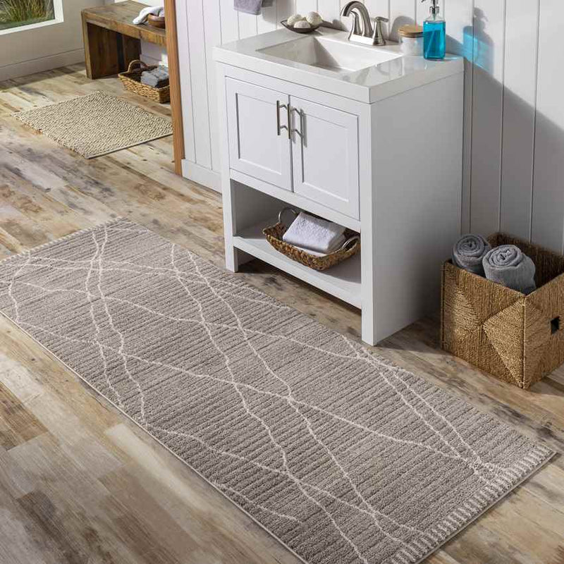 Psyllatos Global Gray Area Rug