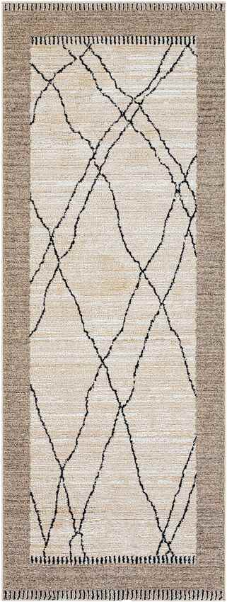 Chloraka Global Beige Area Rug