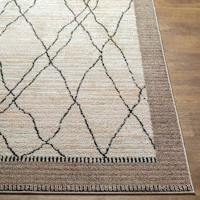 Chloraka Global Beige Area Rug