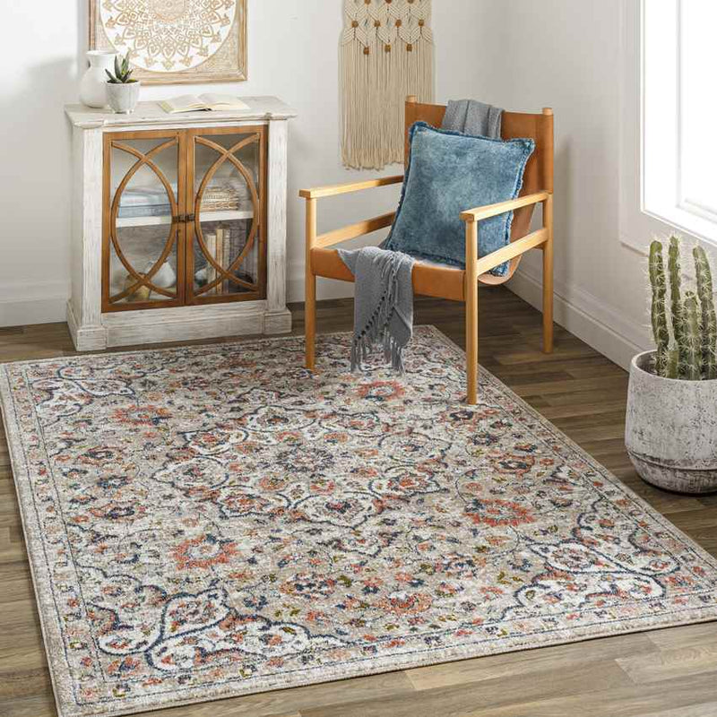 Knierim Traditional Ivory Area Rug