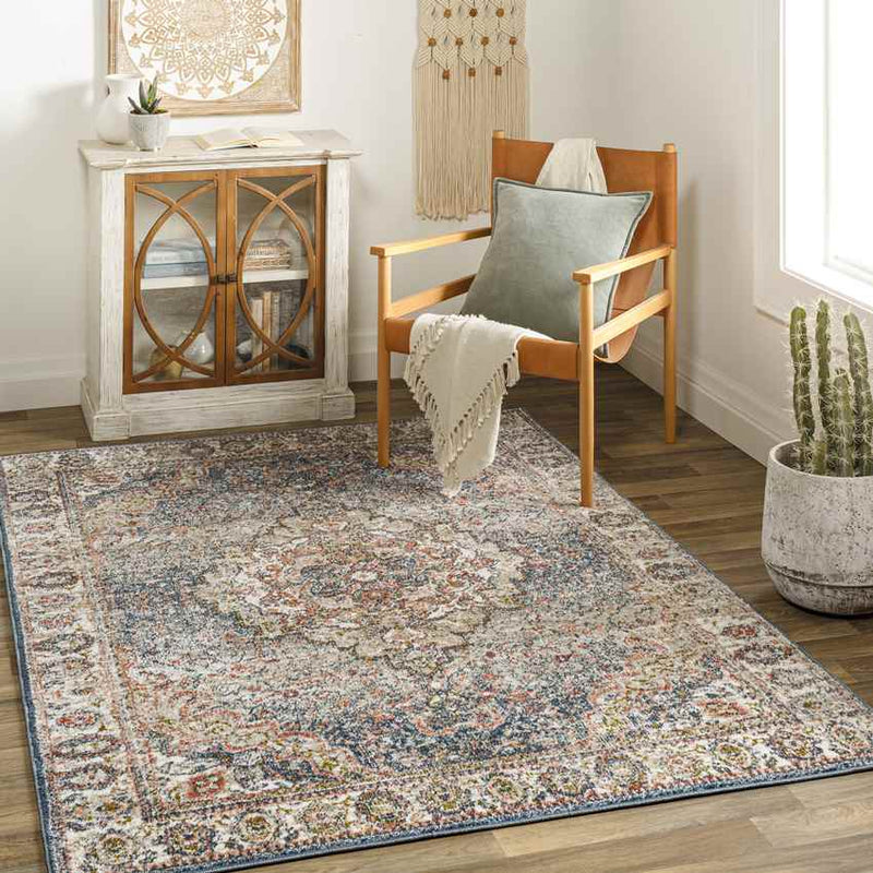 Lake Park Traditional Taupe Area Rug