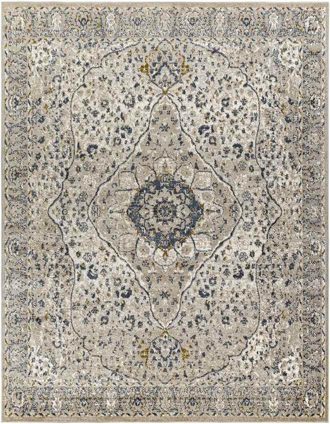 Lake View Traditional Ivory Area Rug