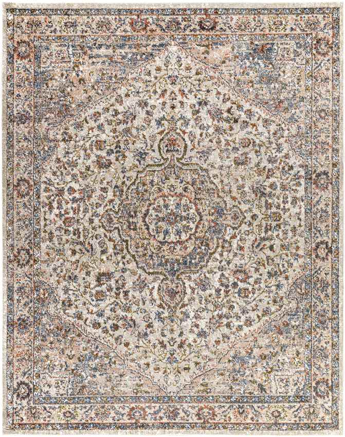 Lamoni Traditional Dark Brown Area Rug