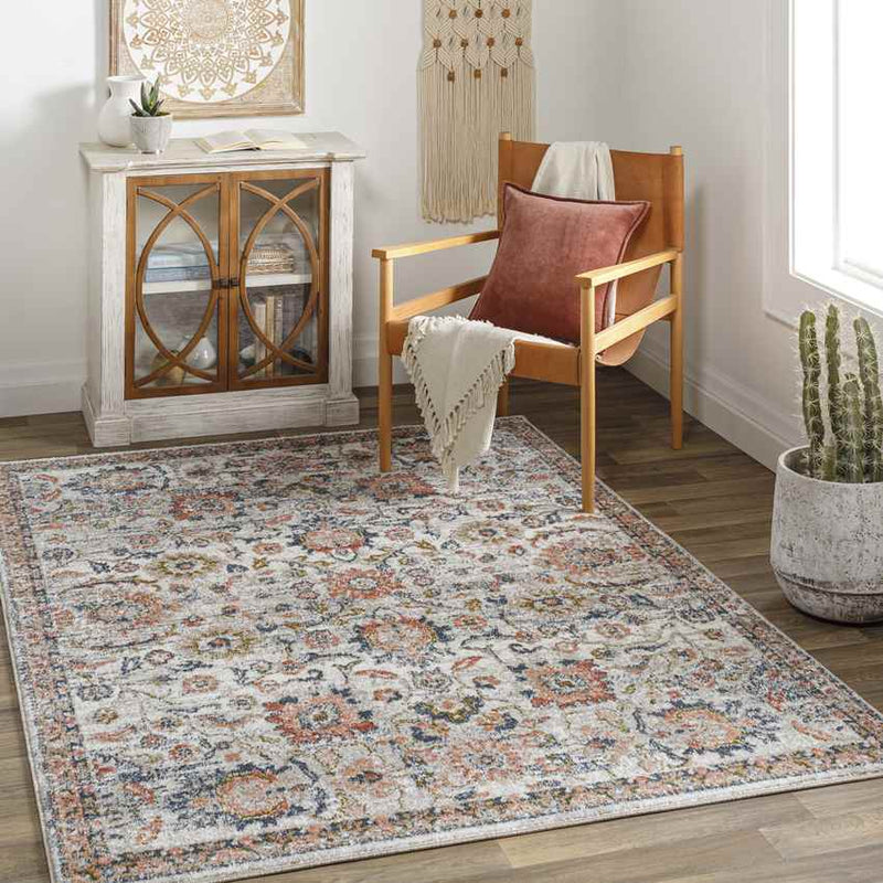 Larrabee Traditional Ivory Area Rug