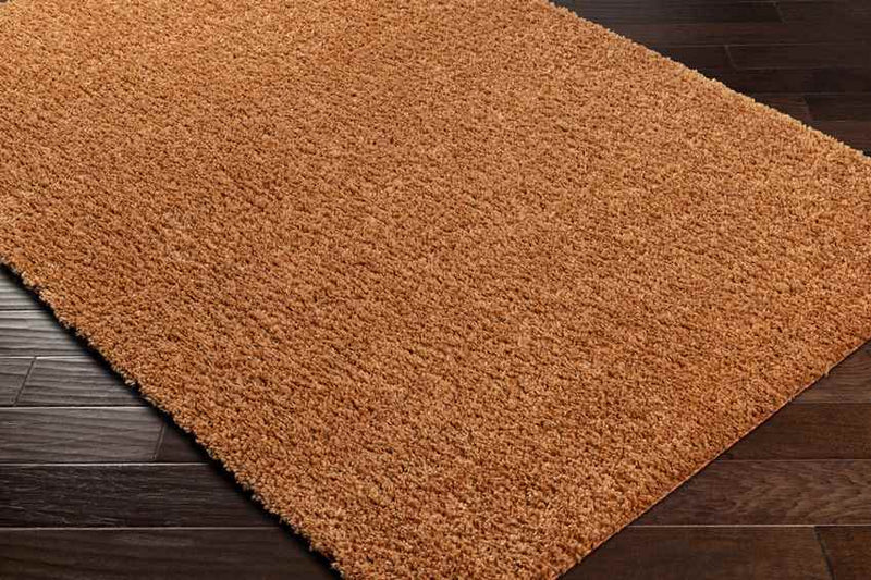 Vere Modern Burnt Orange Area Rug