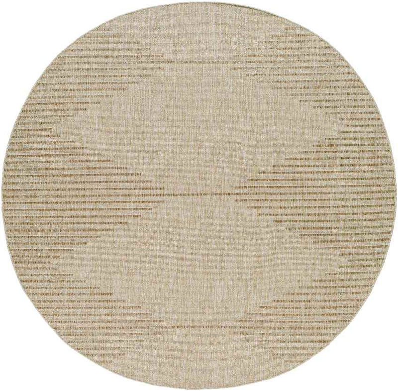 Okswerd Global Beige Area Rug