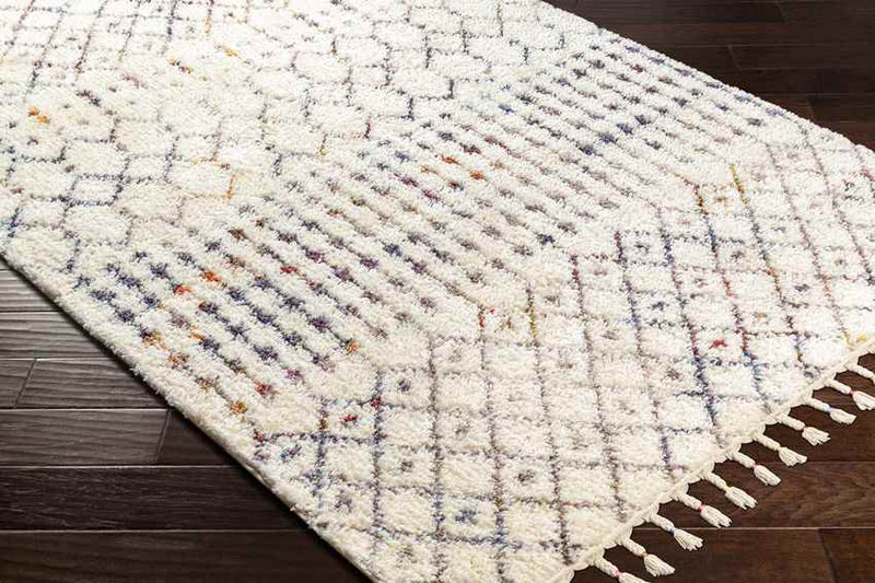 Milia Global Cream Area Rug