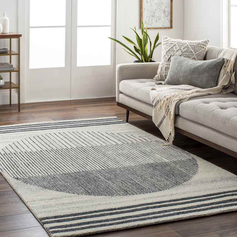 Exo Modern Light Beige Area Rug