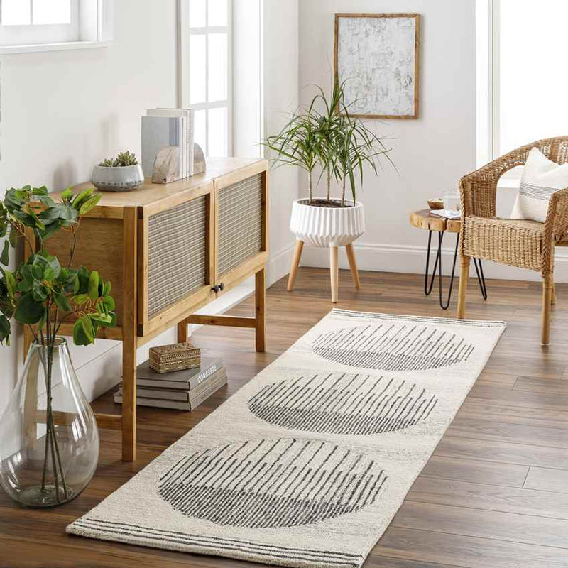 Exo Modern Light Beige Area Rug