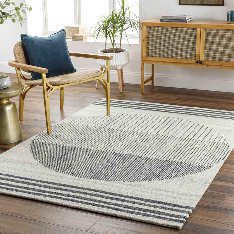 Exo Modern Light Beige Area Rug