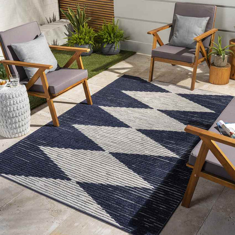 Platanistasa Global Dark Blue Area Rug