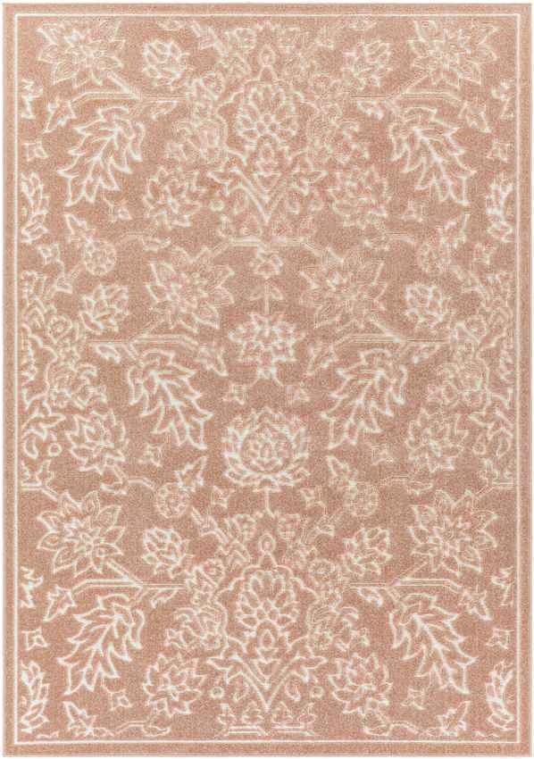 Melini Traditional Coral Area Rug