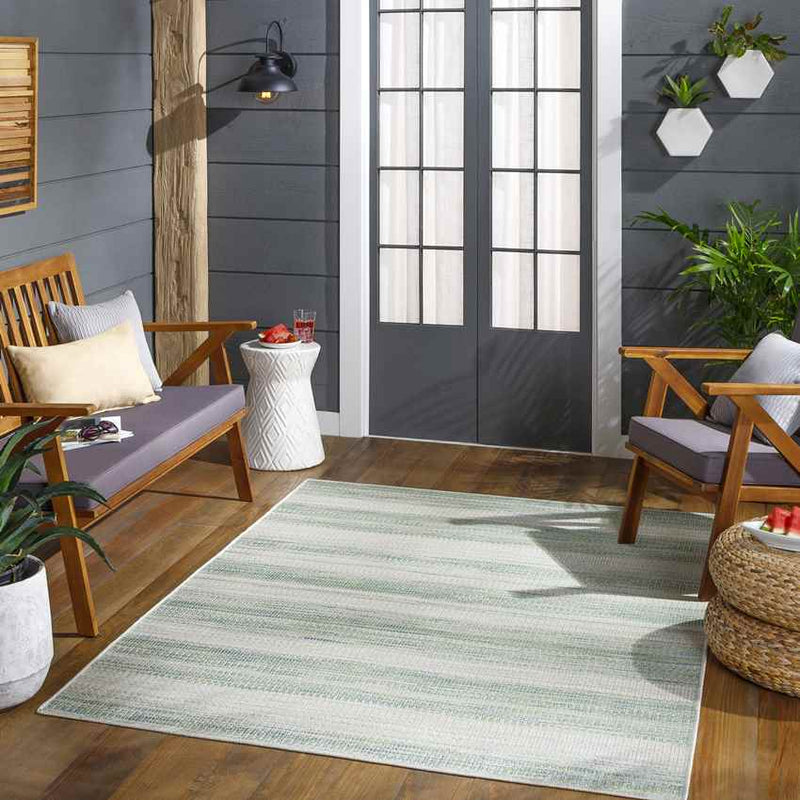 Kyrenia Modern Green Area Rug