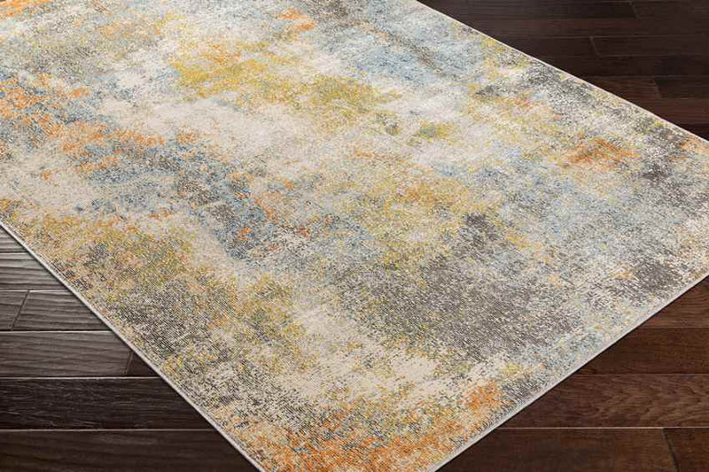 Airport Modern Camel Area Rug