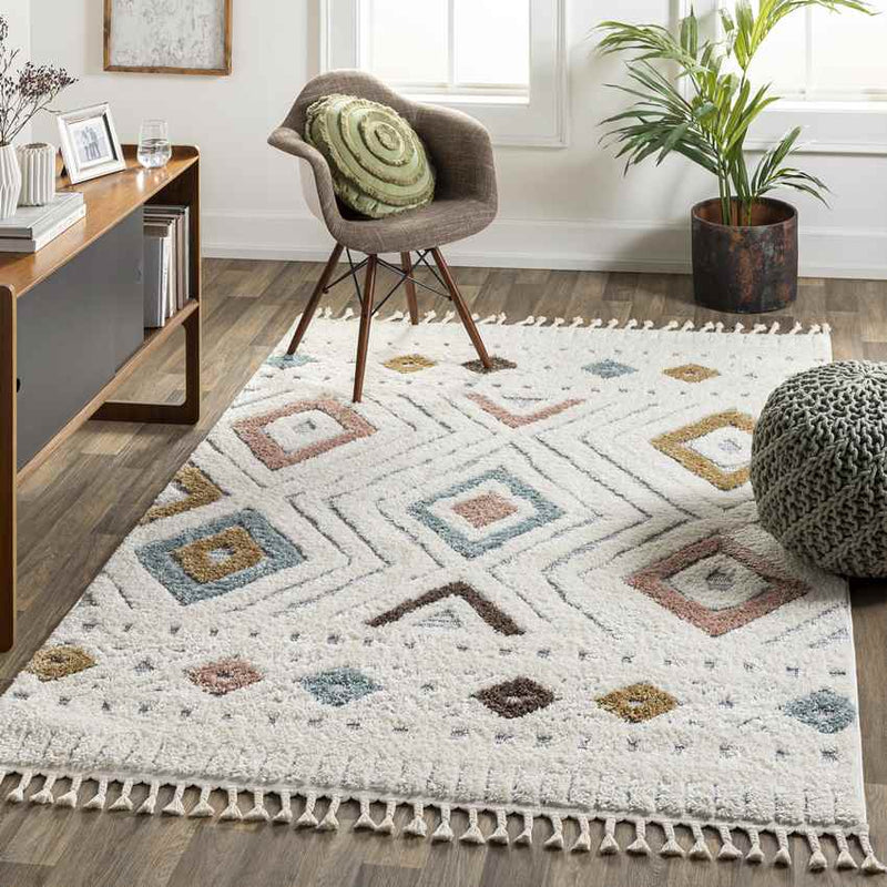 Orga Global Cream Area Rug