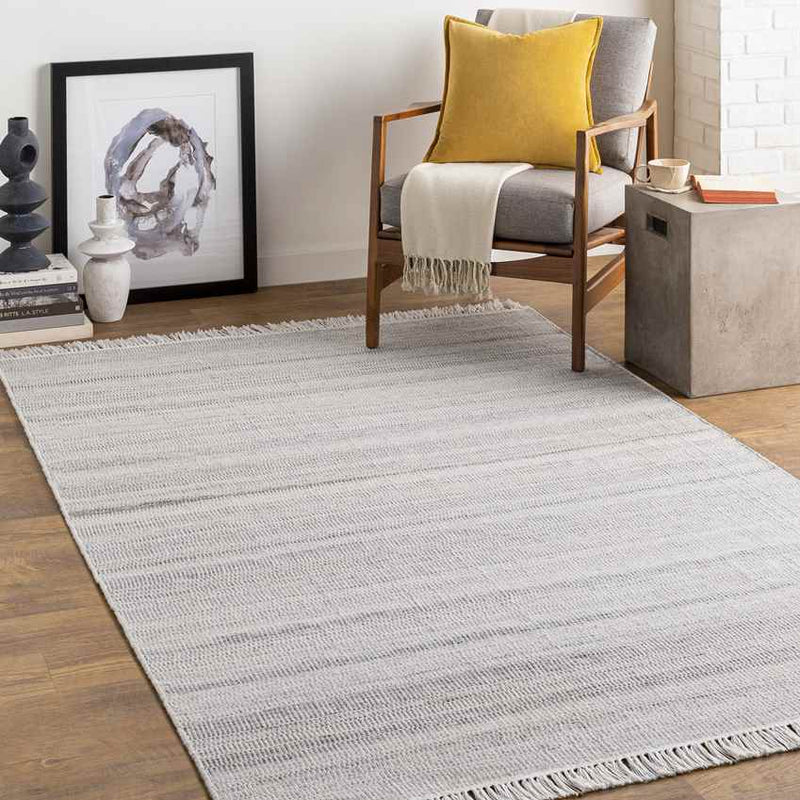 Marinouda Modern Light Gray Area Rug