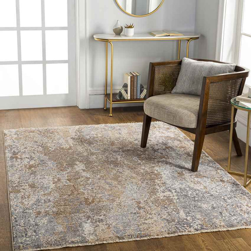 Ida Grove Modern Taupe Area Rug