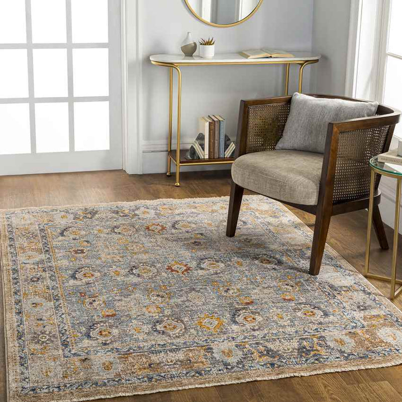 Independence Traditional Beige Area Rug