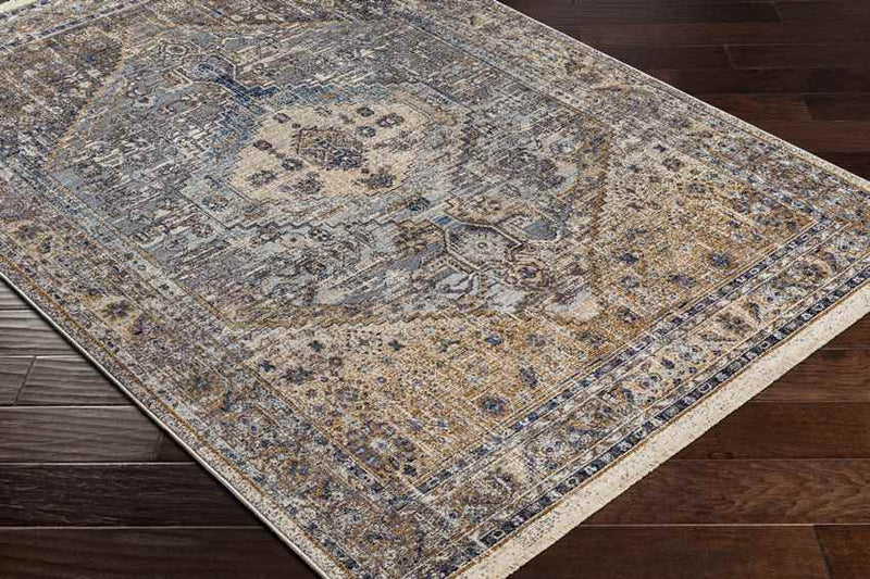 Inwood Traditional Taupe Area Rug