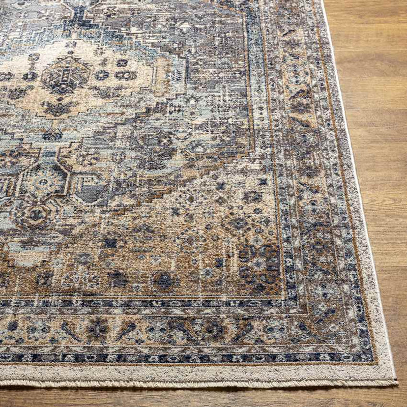 Inwood Traditional Taupe Area Rug