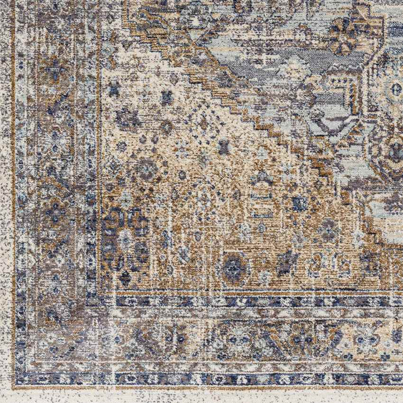 Inwood Traditional Taupe Area Rug