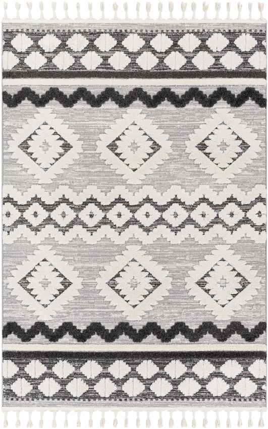 Kampia Rustic Charcoal Area Rug