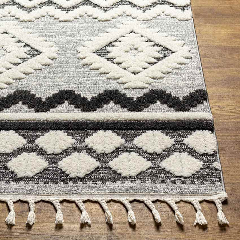 Kampia Rustic Charcoal Area Rug