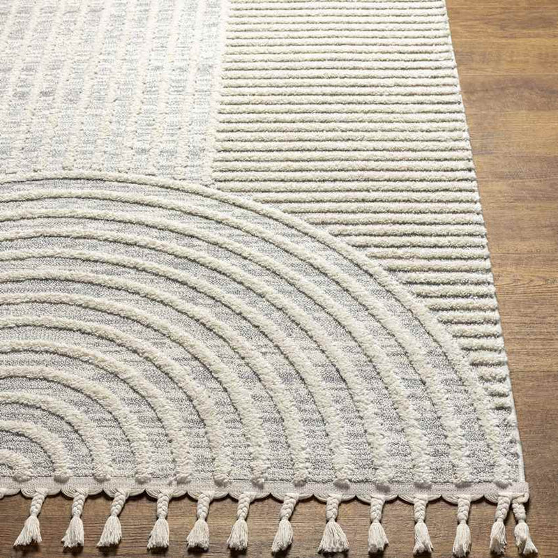 Kyra Modern Light Gray Area Rug