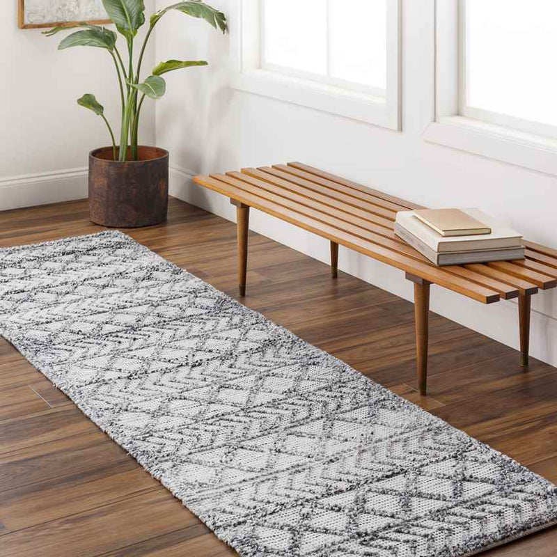 Genagra Global Ivory/Slate Gray Area Rug