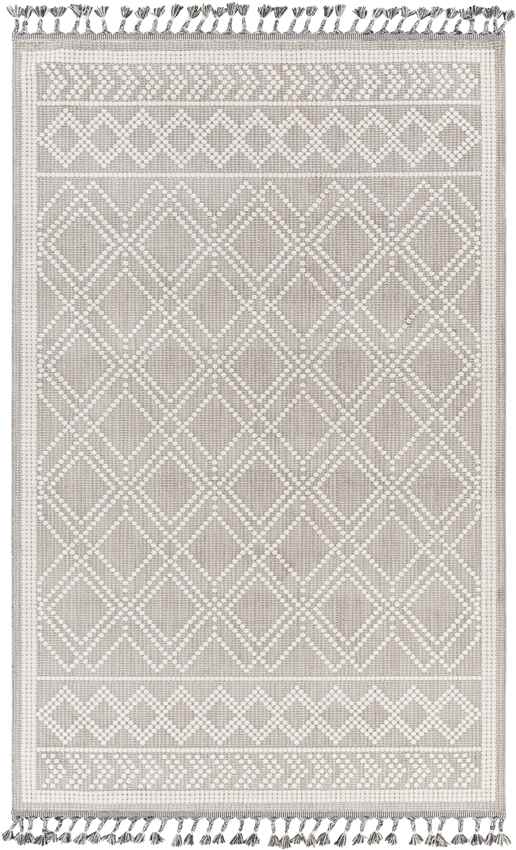 Rizokarpaso Global Light Gray Area Rug