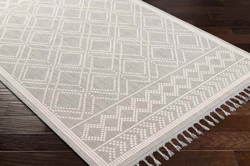 Rizokarpaso Global Light Gray Area Rug