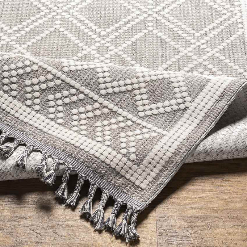 Rizokarpaso Global Light Gray Area Rug