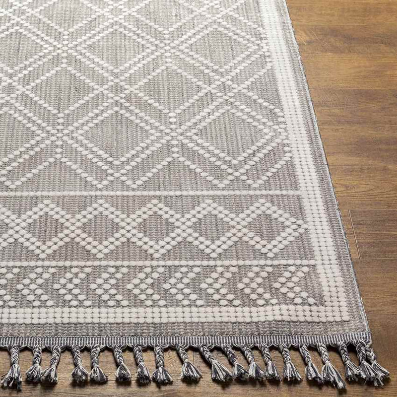 Rizokarpaso Global Light Gray Area Rug