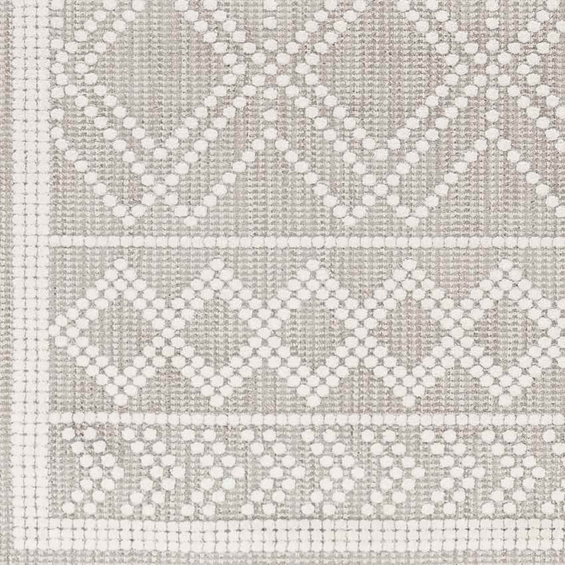 Rizokarpaso Global Light Gray Area Rug