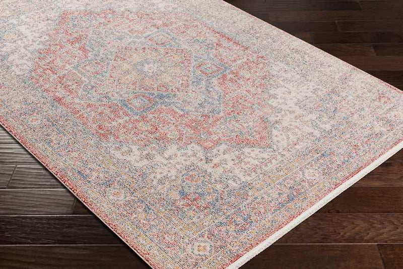 Kanli Traditional Burnt Orange Area Rug