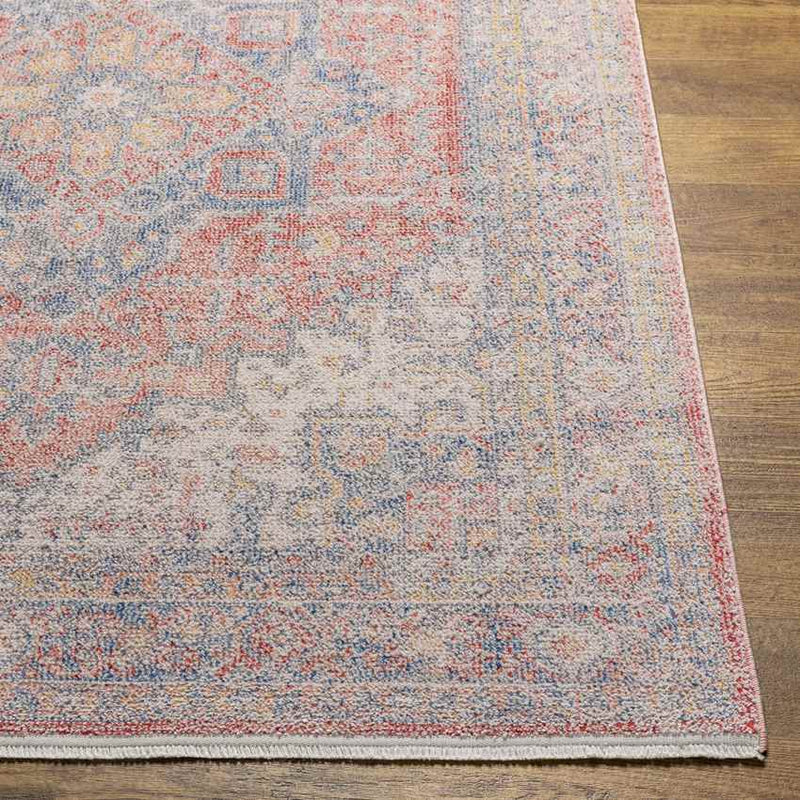 Kanli Traditional Burnt Orange Area Rug