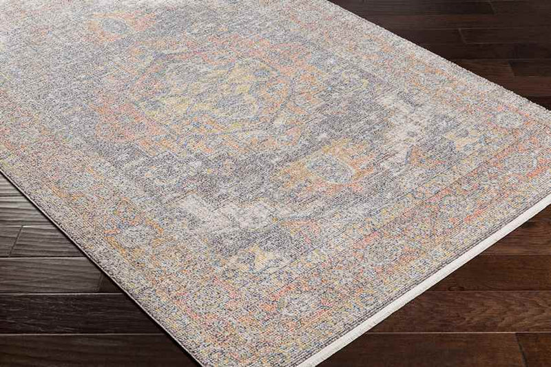 Kofinou Traditional Burnt Orange Area Rug