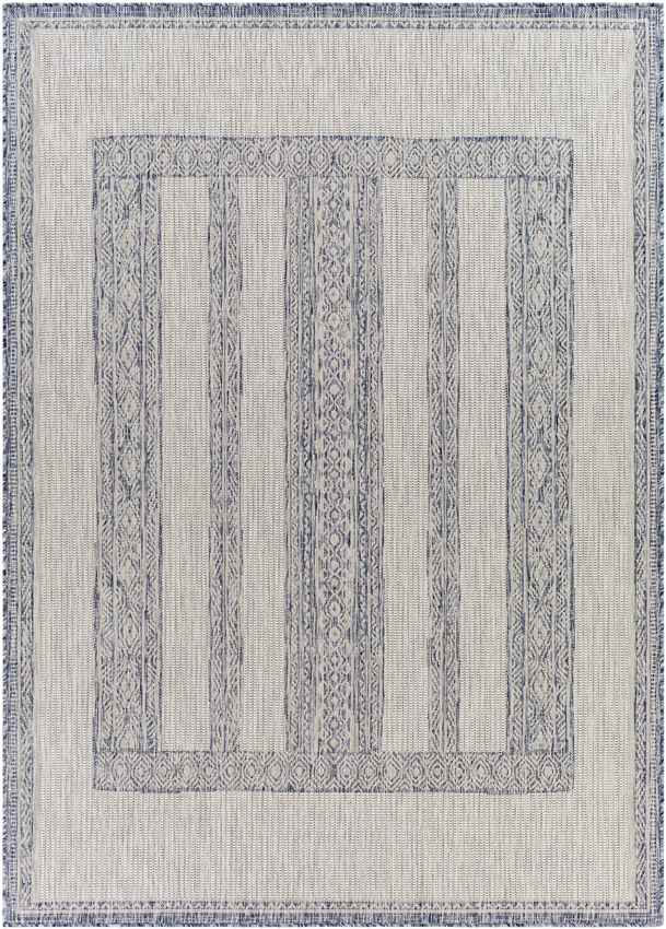 Iowa Falls Global Light Gray Area Rug