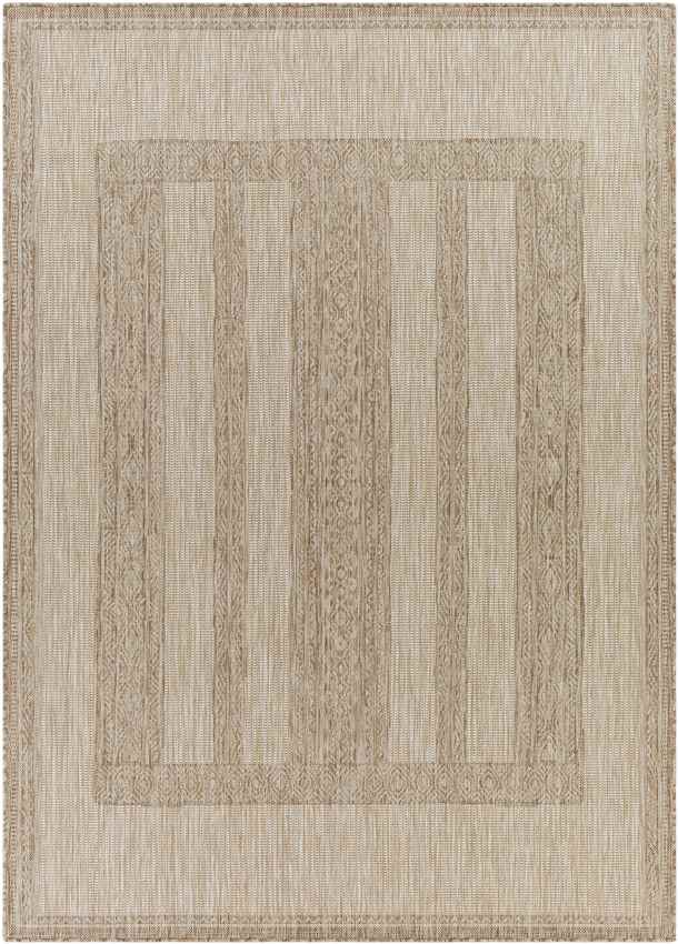 Iowa Falls Global Beige Area Rug