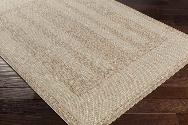 Iowa Falls Global Beige Area Rug