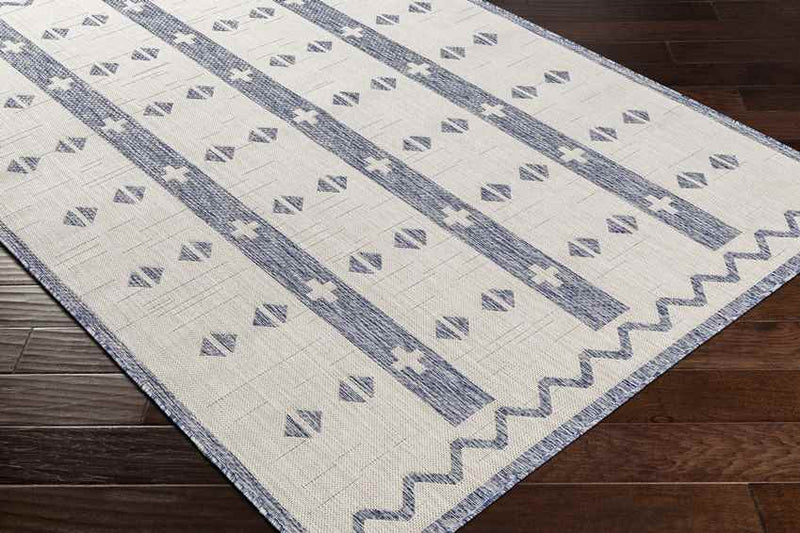 Jackson Junction Global Navy Area Rug